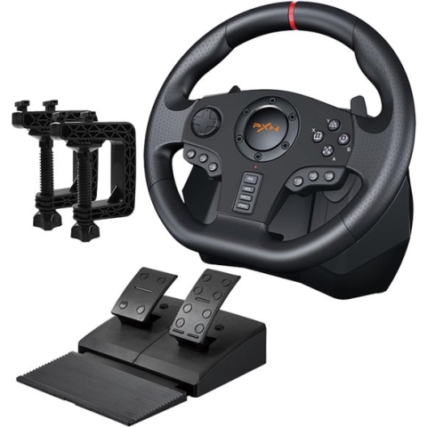 PXN - V900 - Race Stuur GT - Met Pedalen - 270 / 900° - Game Stuur voor PS4 - PC - PS3 - Switch - Xbox X/S Series