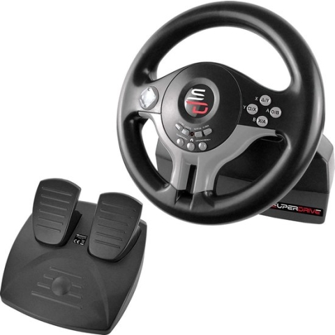 Subsonic Superdrive SV200 - Game Stuurwiel - Losse Pedalen - Switch, PS4, Xbox One & PC