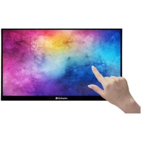 Touch Screen Monitor Verbatim PMT-15 Black IPS LCD 15,6"