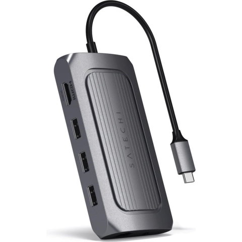Satechi USB4 Multiport Adapter with 8K HDMI - Space Grey