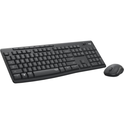 Logitech MK295 Silent - Draadloze muis en toetsenbord - QWERTZ Duits / Zwart