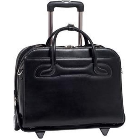 McKlein Laptop Trolley  - Zwart - 17'' - Willowbrook