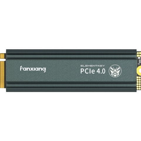 ELEMENTKEY HIGHSPEED – 500GB - PREMIUM NVME SSD – PCI 4.0 – 5000MB/S – HEATSINK – GESCHIKT VOOR PS5 / DESKTOP