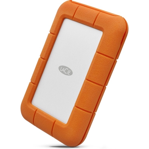 LaCie Rugged USB-C externe harde schijf 5000 GB Grijs, Geel