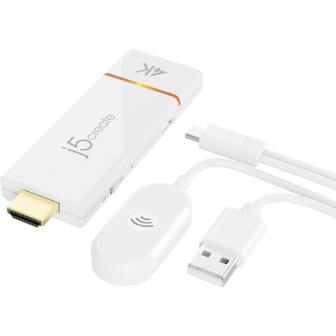 j5create JVAW76-N ScreenCast 4K HDMI Draadloze Display Adapter