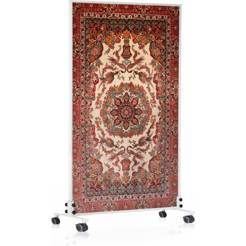 Infrarood verwarmingspaneel vrijstaand | Infrarood verwarming verplaatsbaar met afbeelding Stand 17 | 800W | |Inoverhome B.V.