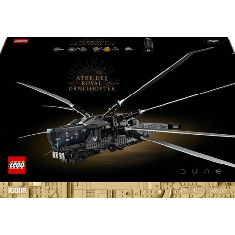 LEGO Icons Dune Atreides Royal Ornithopter Set voor Volwassenen - 10327