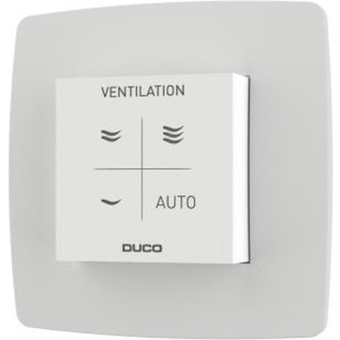 Duco CO2 ruimtesensor RF/Wired 8,3 x 8,3 x 5,5 cm, wit -
