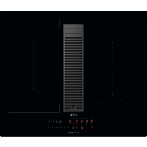 AEG Inductiekookplaat | Model IDE74243IB | 4 zones | 72 cm | Met ingebouwde afzuiging