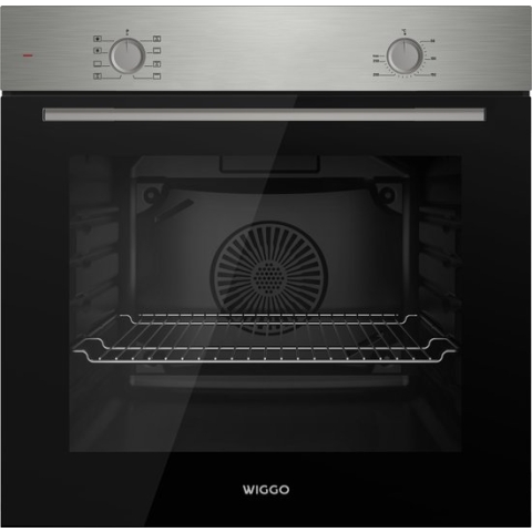 Wiggo WO-B608(X) - Inbouw heteluchtoven - 68 L - Rvs