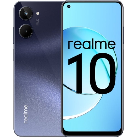Smartphone Realme 10 Black 8 GB RAM MediaTek Helio G99 6,4" 128 GB