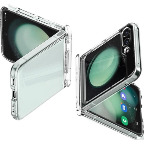 Spigen - Samsung Galaxy Z Flip 5 Thin Fit Pro hoesje - Transparant