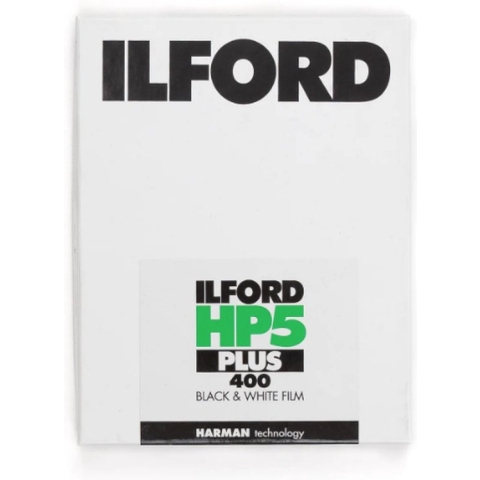 Ilford HP5 Plus 10.2 x 12.7 cm (4x5) 25 vellen