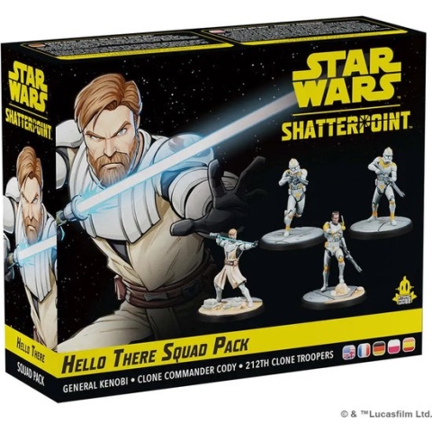 Star Wars Shatterpoint General Obi-Wan Kenobi Squad Pack