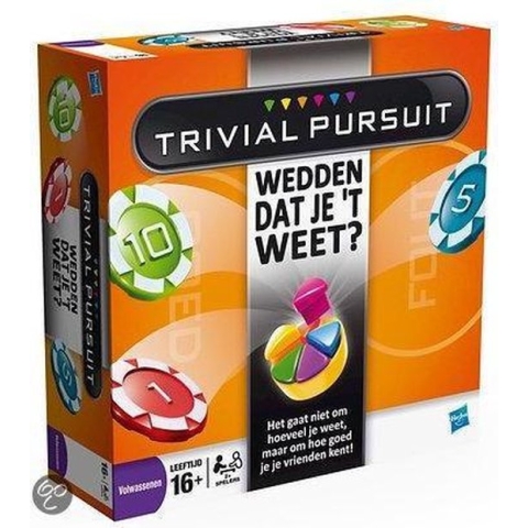 Trivial Pursuit Wedden Dat Je 't Weet - Bordspel
