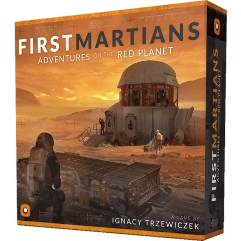 First Martians Board Game: Adventures On The Red Planet