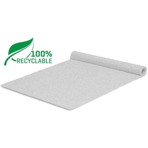 Glitterloper Recycle | Wit - 5 x 2 m