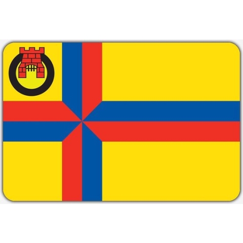 Vlag Eelde - 150 x 225 cm - Polyester
