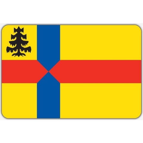 Vlag Roden - 150 x 225 cm - Polyester