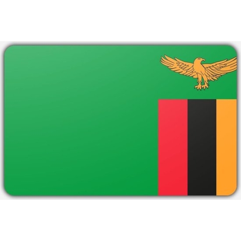 Vlag Zambia - 200 x 300 cm - Polyester