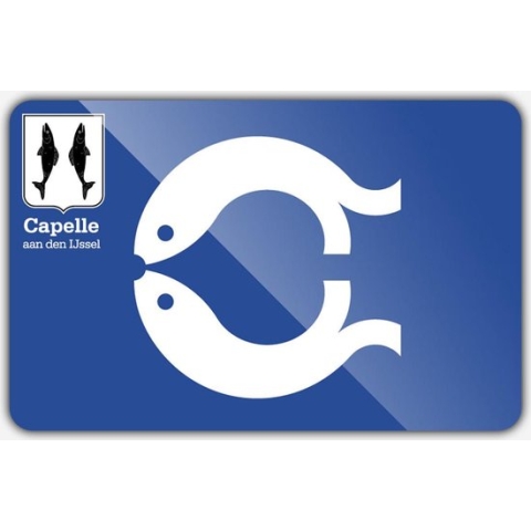 Vlag gemeente Capelle aan de Ijssel - 200 x 300 cm - Polyester