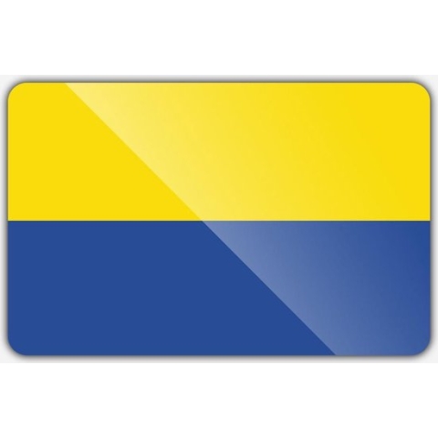 Vlag gemeente Zandvoort - 200 x 300 cm - Polyester