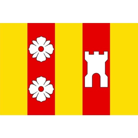 Vlag Rozenburg 120x180cm