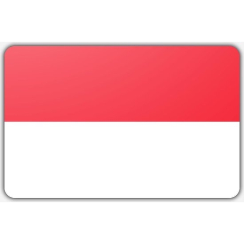 Vlag Monaco - 150 x 225 cm - Polyester