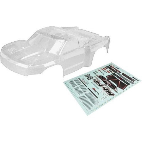 AR402262 1/10Body Clear with Decals Senton 4x4