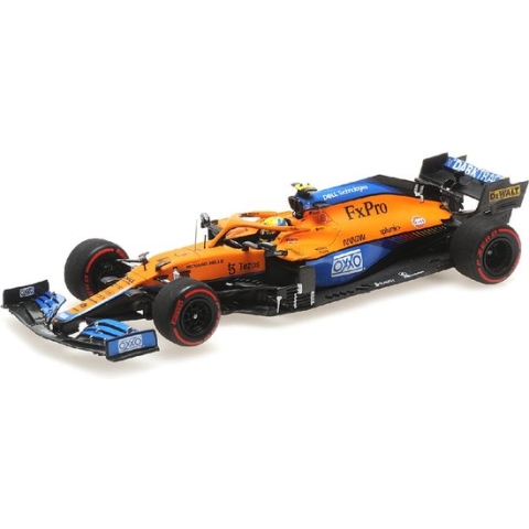McLaren F1 Team MCL35M L Norris Pole Position Russian GP 2021 - 1:43 - Minichamps