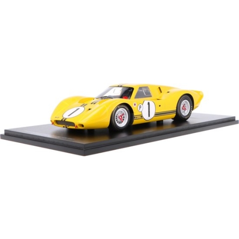 Ford GT 40 Mk IV Spark 1:18 1967 Mario Andretti / Bruce McLaren Ford Motor Company 18SE67 12H
