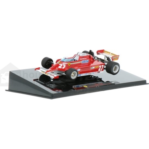 F1 Ferrari 126CK G. Villeneuve Monaco GP 1981