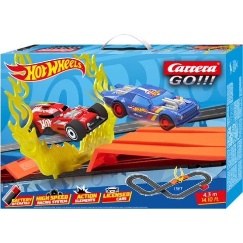 Carrera - GO!!! Hot Wheels Racebaan - 4.3 meter