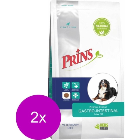 Prins Procare Croque Diet Gastro-Intestinal - Zalm - Hondenvoer - 2 x 10 kg