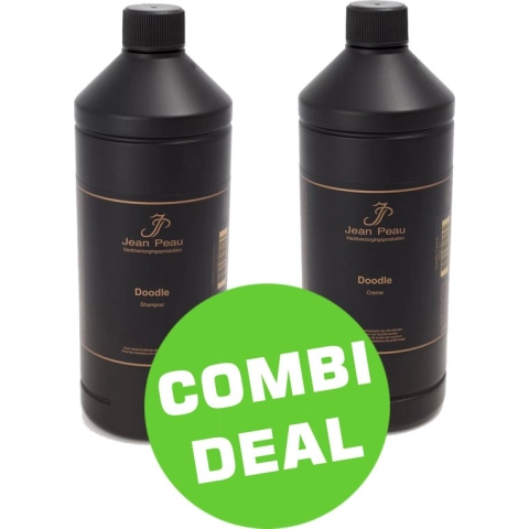Jean Peau Combipakket - Doodle Shampoo & Doodle Creme - 1000 ml