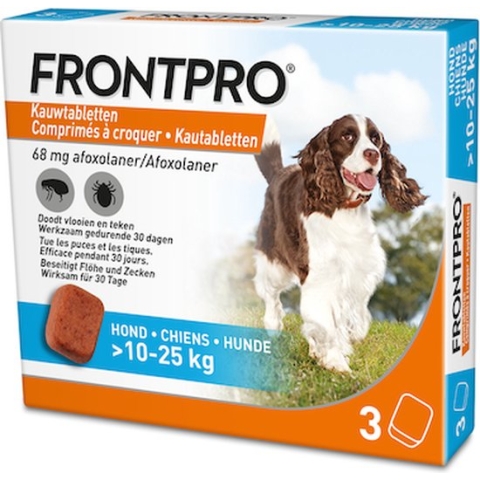 Frontpro Hond - L (10-25 kg) - 2 x 3 tabletten