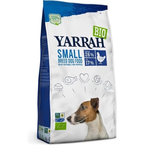 4x Yarrah Bio Hondenvoer Adult Small Breed Kip 2 kg