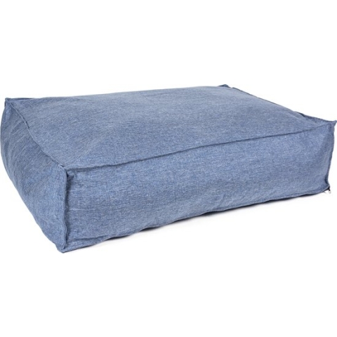 Duvoplus - Hond - Matras Rechthoekig Textura Eco Xl - 140x90x27cm Blauw