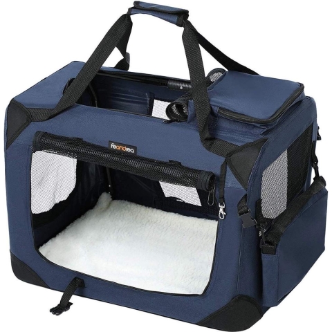 Hondenbench XL Bruno - Bench voor honden - Opvouwbaar - Zwart - 60x40x40cm