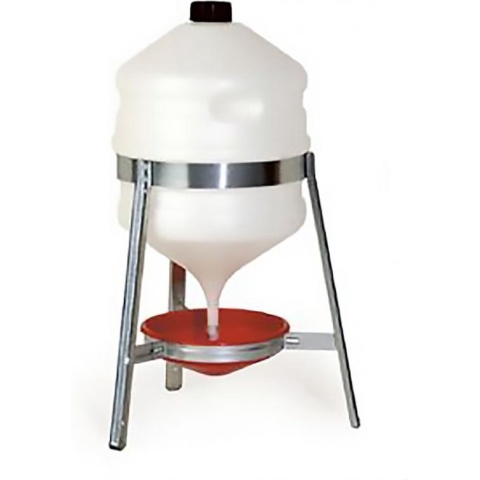 Duvo+ Drinkreservoir kippen plastiek 30L