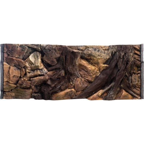Ceramicnature Achterwand Aquarium Root 116 Cm Mineraal. Bruin