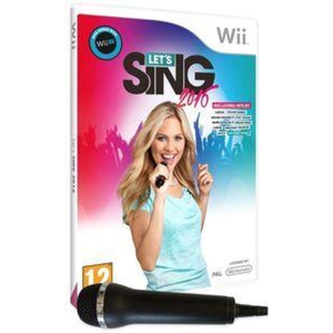 Let's Sing 2016 + 1 Microphone  Wii / Wii U