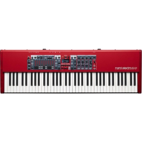 Nord Electro 6 HP - Stage piano, 73-toetsen - rood