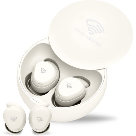 Golden Sound draadloze oordopjes - Slaap oordopjes - Bluetooth oordopjes - Active Noise Cancelling - Slaap oordoppen - 25dB - Oortjes draadloos - Geschikt voor IOS & Android