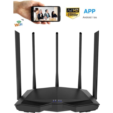 Viatel 1080P Full Hd Wifi Router Camera Ip Mini Camera Bewegingsdetectie Home Security Router Cam Signaal Versterker Cam