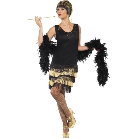 "Charleston outfit voor vrouwen  - Verkleedkleding - Large"