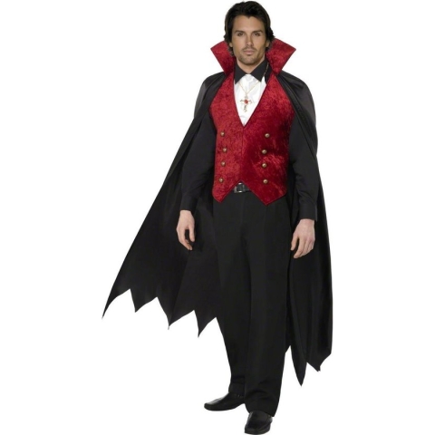 "Heren Vampier Halloween kostuum - Verkleedkleding - Large"