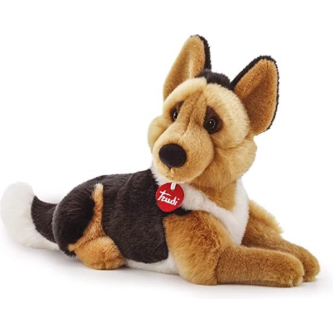 Trudi - Classic Hond Duitse Herder Rusty (M-22324) - Pluche knuffel - Ca. 27 cm (Maat M) - Geschikt voor jongens en meisjes - Bruin