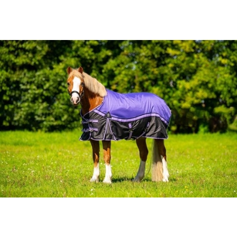 DKR Sports Mini Regendeken Luxe met fleece - maat 100/135 - pretty purple