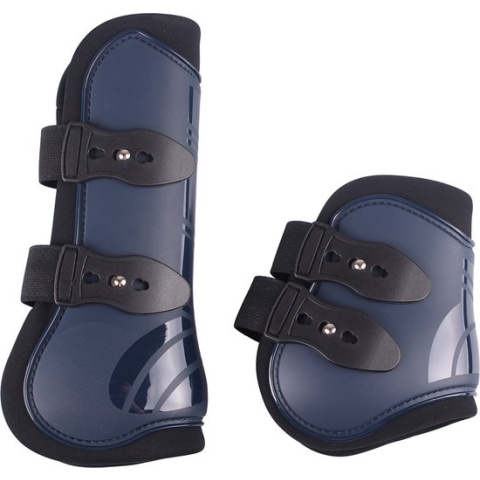 Qhp Peesbeschermerset Donkerblauw - pony